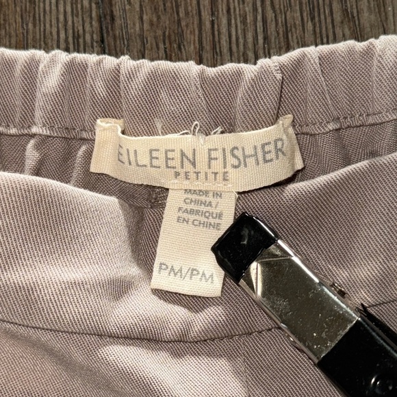 Eileen Fisher Pull On Tencel Tapered Pants - Picture 4 of 8